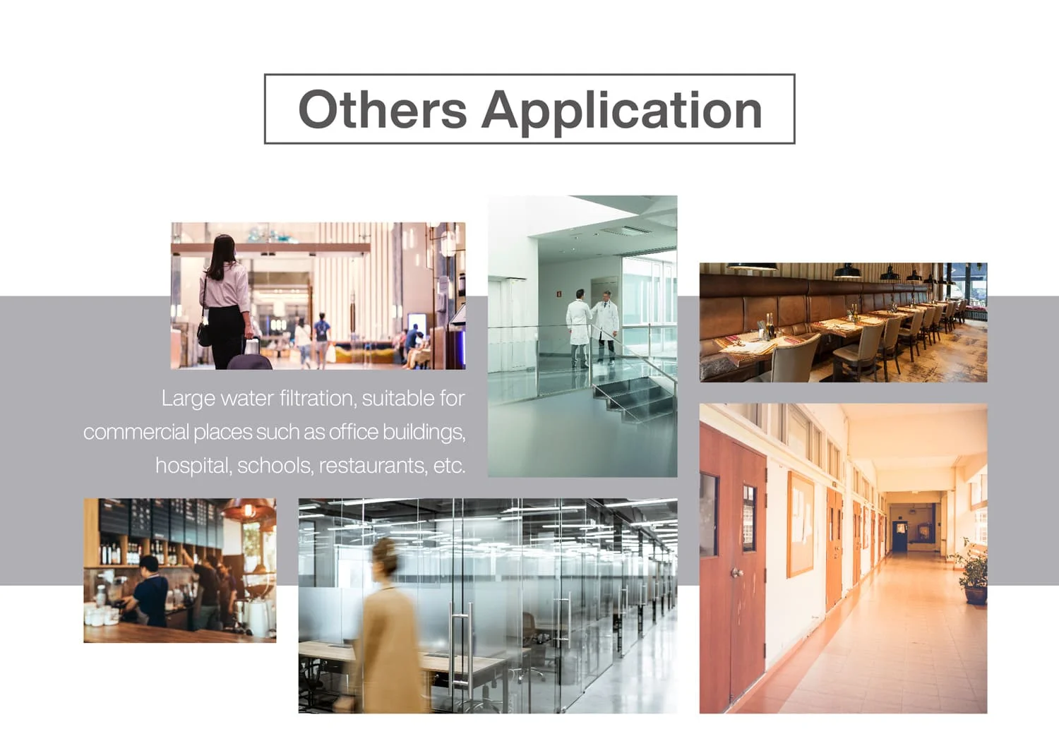 water purifier for commercial place