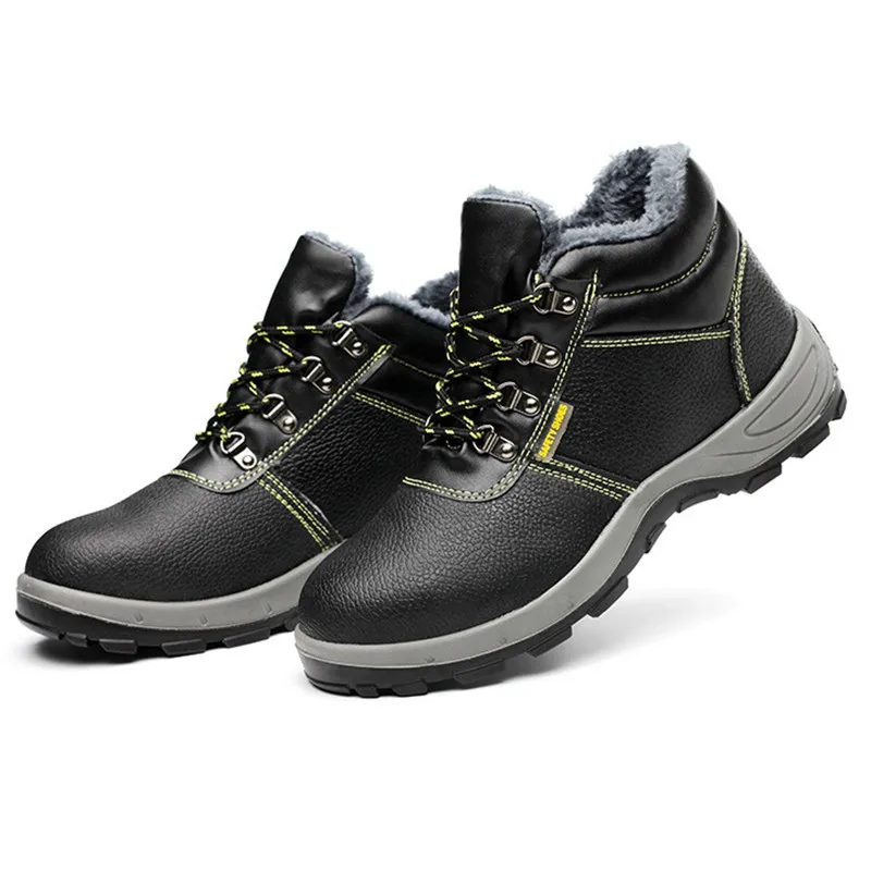 Wholesale Cheap Price Men Work Safety Shoes Boots With Steel Toe And Steel Plate