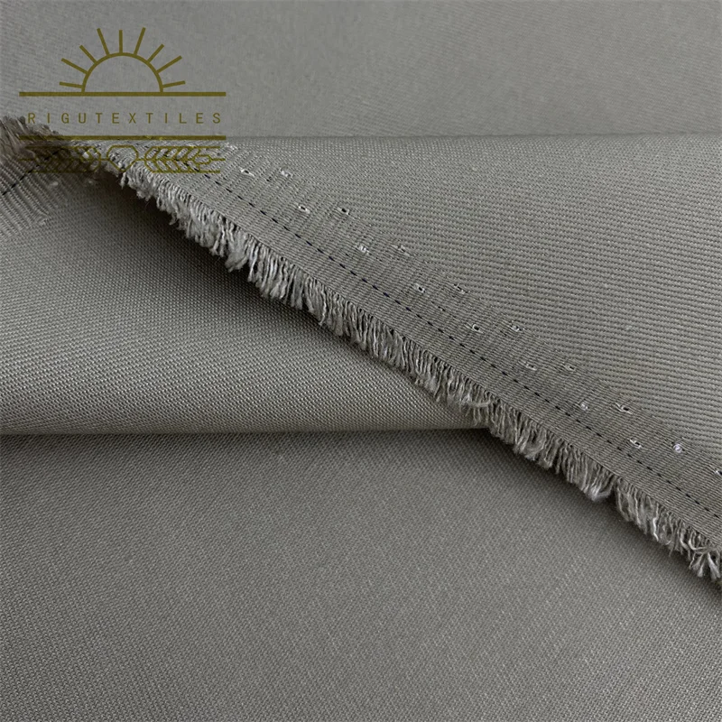 RIGU Textiles CVC White Woven Fabric Roll Polyester Digital Printed Polyester Twill Fabric For Taekwondo Uniform Fabric