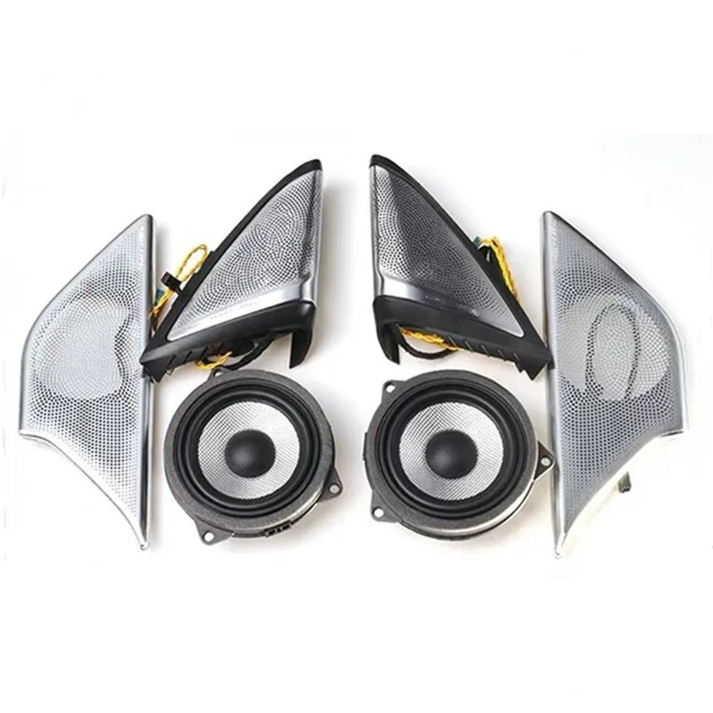 Car luminous speaker for BMW 5 Series G30 LED tweeter decorative panel, ambient light cover, synchronous ambient light