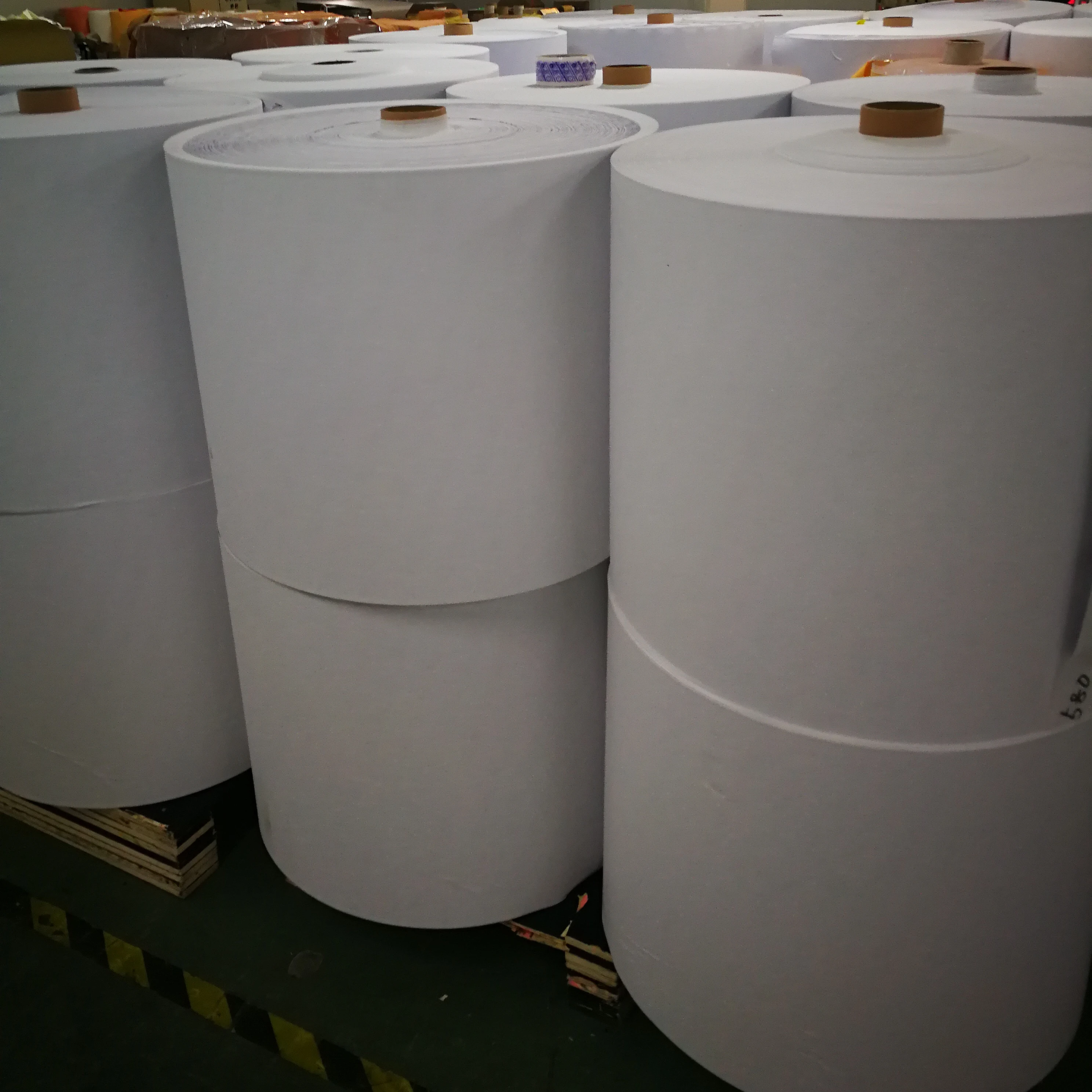Direct factory of  jumbo roll for Skin color PE/PU/Non woven/ wound Plaster raw material/adhesive tape jumbo rolls