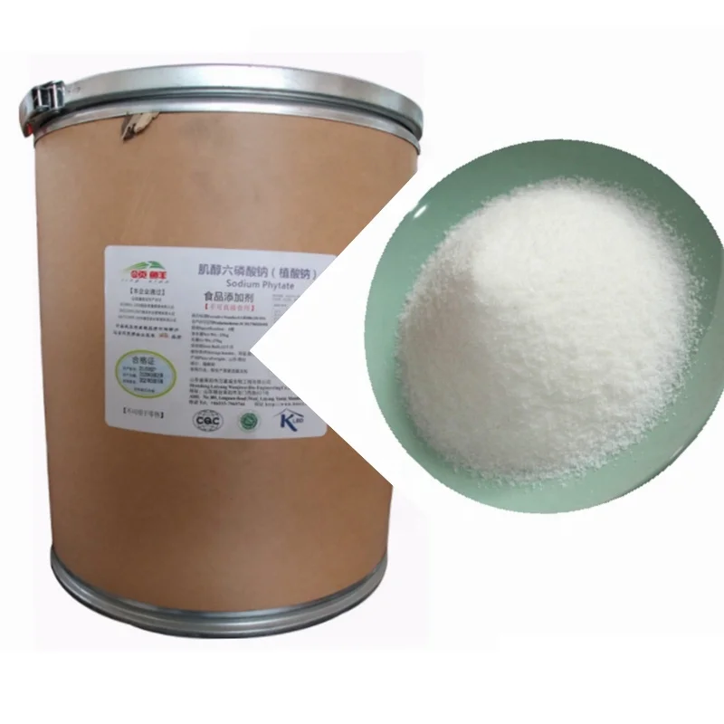 High Purity Factory price Phytic Acid and Sodium Phytate CAS: 14306-25-3 sodium salt of Phytic Acid