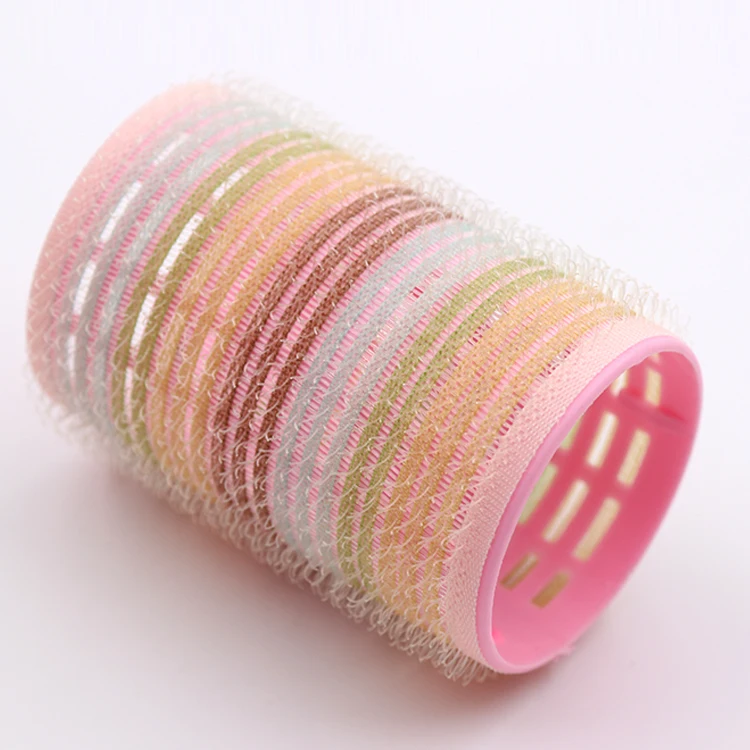 Customized Colorful Multi-sizes Durable Plastic Curler Hair Roller