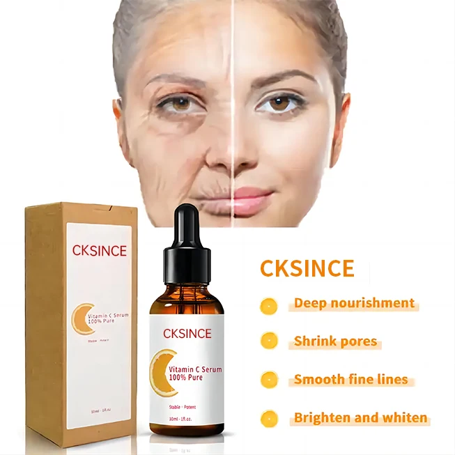 Wholesale Serum Facial Removes Dark Spot Natural Paraben-Free Lightening Skin Tone Vegan Organic Vitamin C Serum Anti Aging