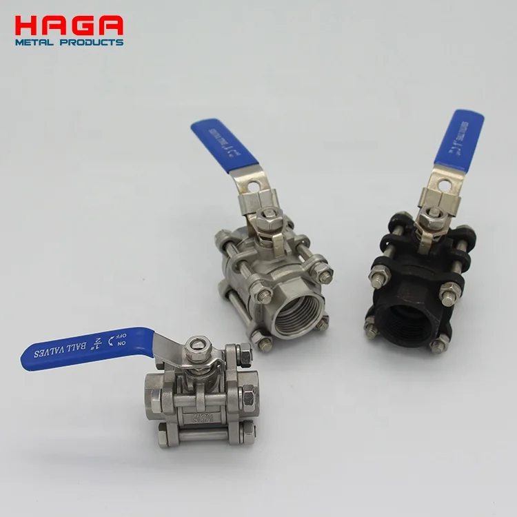 Stainless Female Thread Ball Valve Dn40 Pn25 Chlorine Ball Valve Duplex Ball Valve