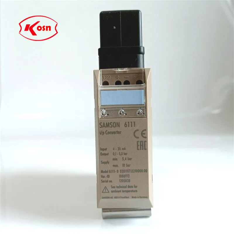 Samson ElectropneumaticConverter for Direct Current SignalsType 6111 i/p Converter 6111-0020111712210000