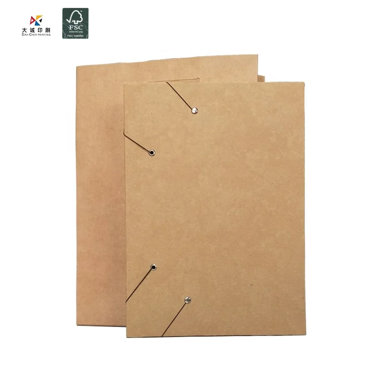 business advertisement promotion paper durable file folder with you own logo and business Folders