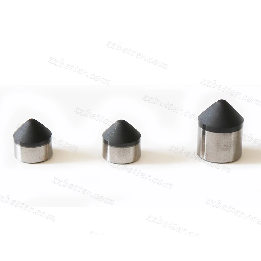 PDC cutters in shape of  dome button cylinder PDC button parabollic buttons 1308 pdc