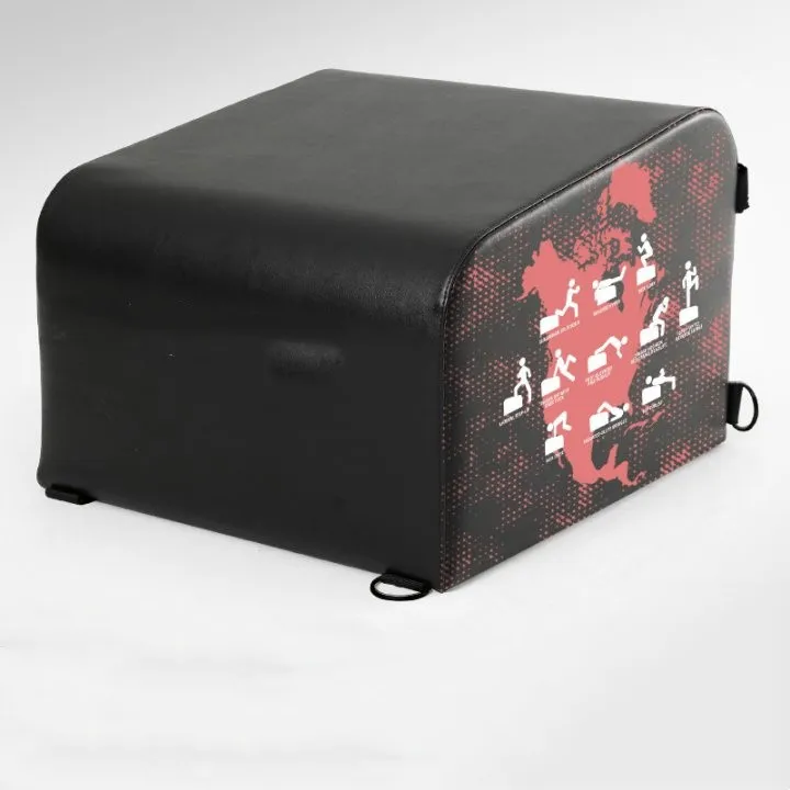 Multi-Functional Whole Body Workout Box Hip Thrust Bench for Glute Bridge Exercise,Box Jump Training,Core&Abs Strength Training