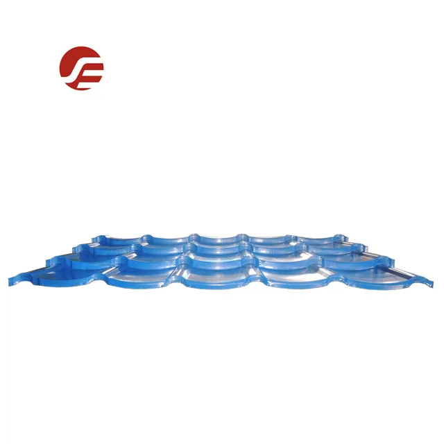 Automatic Galvanized Glazed Zinc Roofing Sheet Metal Tile Making Machine