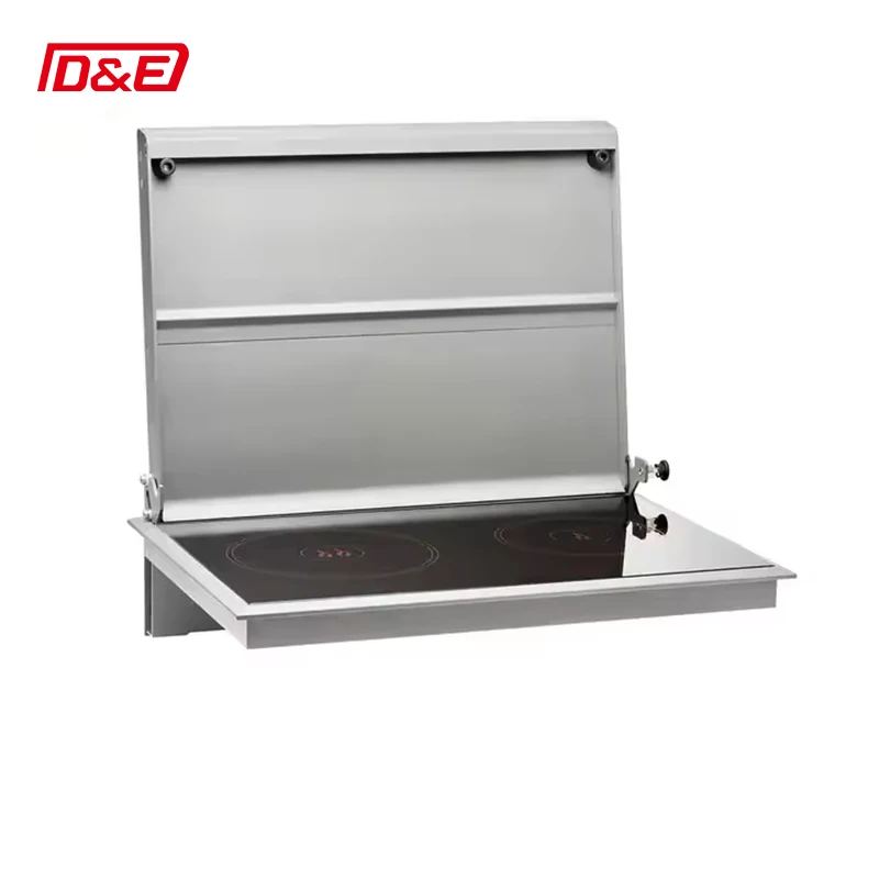 Top Quality Inlaid Parking Stove 12V Foldable Diesel Cooker Air Heater Stove For RV Camper