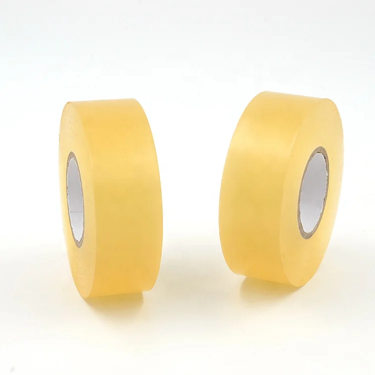 Made in China strong sticky good adhesion custom printed transparent waterproof 1' PVC clear ice hockey sock shin guard tape