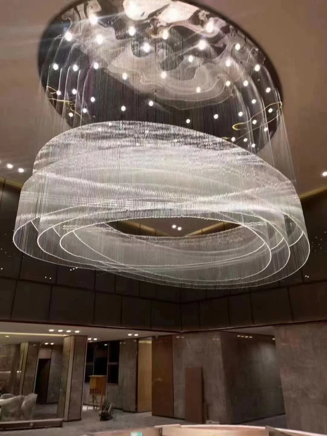 Non standard custom big hotel banquet chandelier professional factory supply certificates available