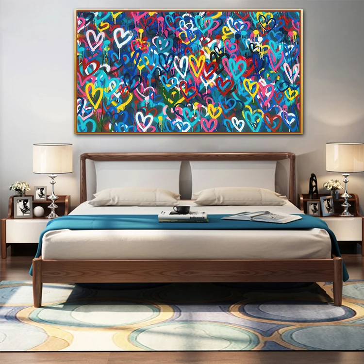 100% hand-painted Home Wall Decor  Wall Paintings Art African modern canvas oil painting handmade