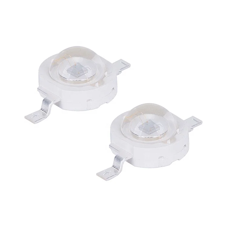 High Power 3W UV LED 405nm Purple Emitting Color for Manicure