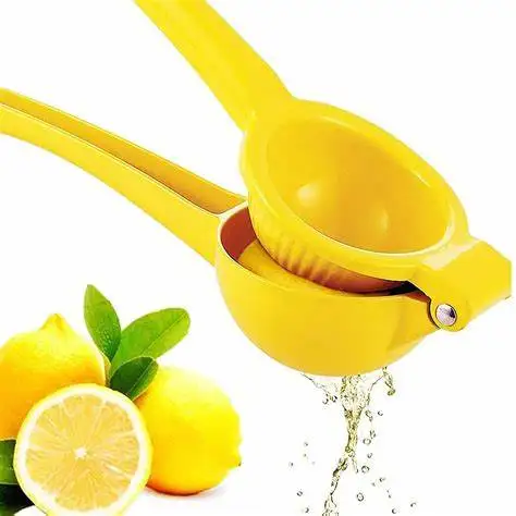 Yellow Green With Yellow Hot sale Kitchenware Tools Fruit lime Orange citrus Juicer Lemon Squeezer With Customized Logo