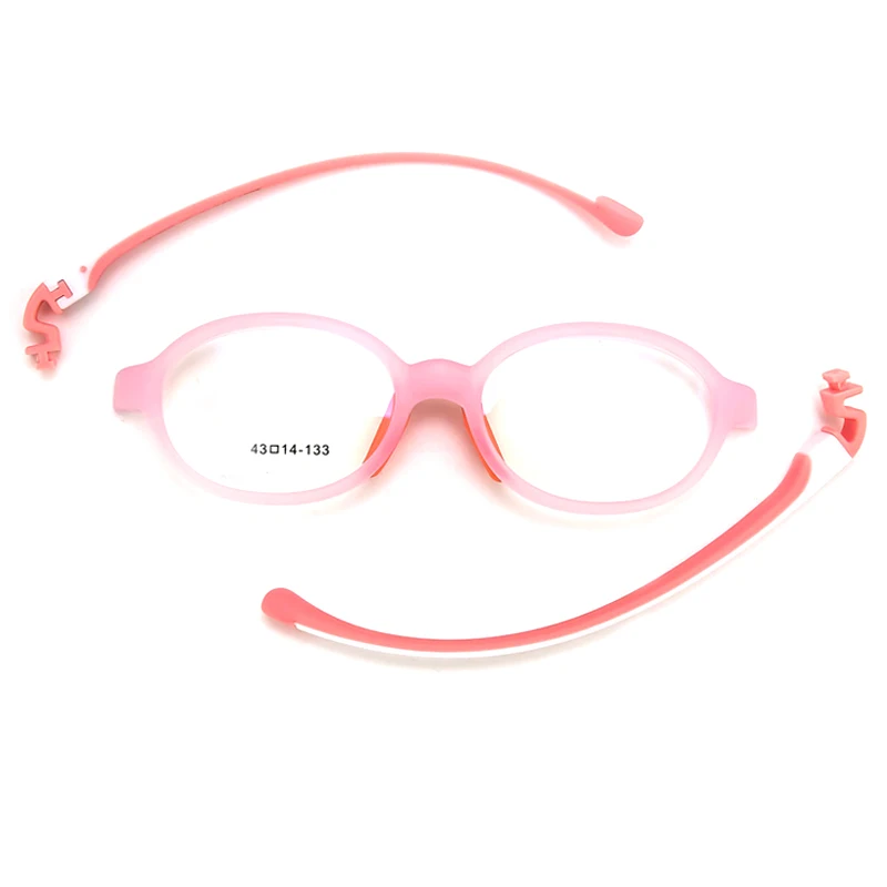 Safe material without screw flexible plastic lenses reading glasses special frames optical glasses silicone optics for kids