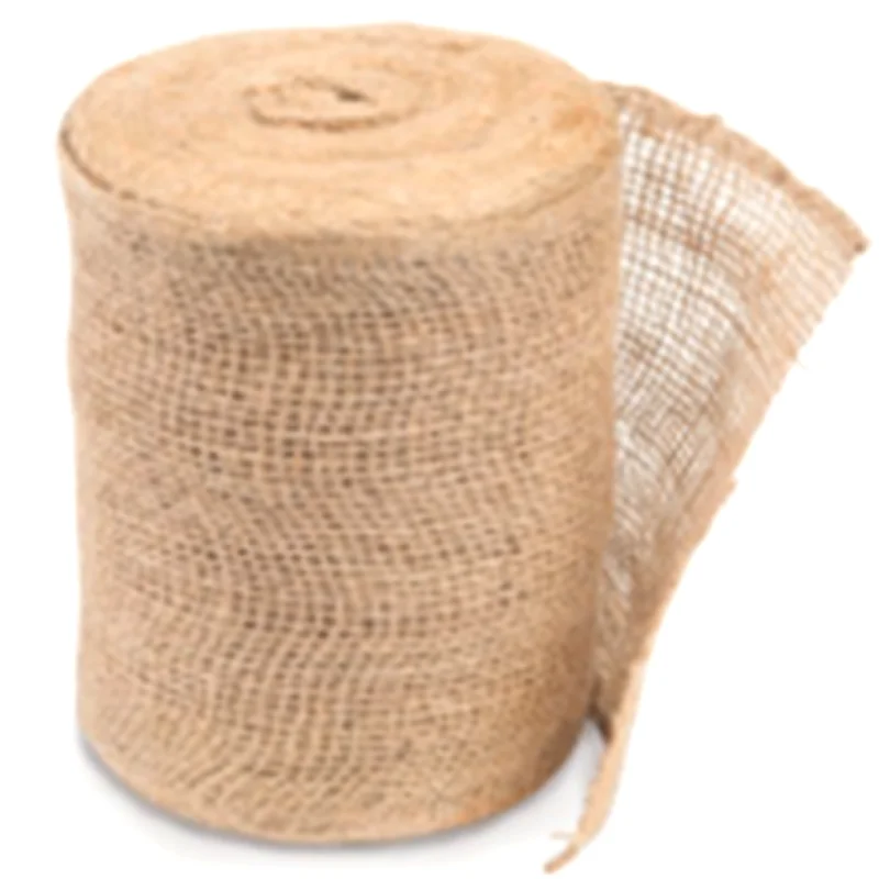 Wholesale new design 100% natural jute twine felt wrap for flower wrapping