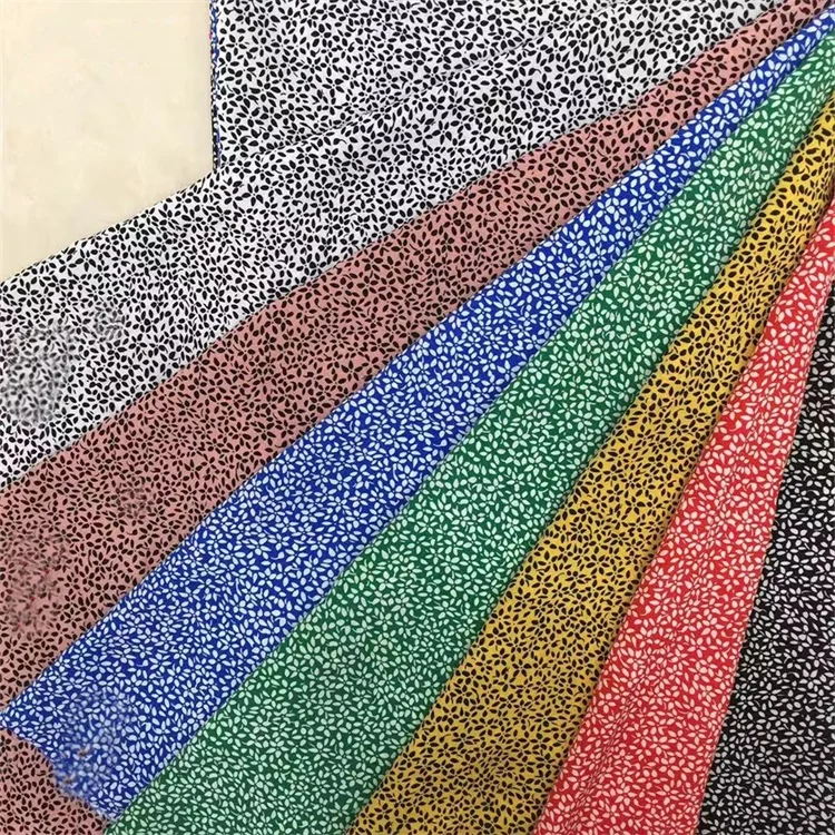 Новое поступление, лидер продаж, мягкая на ощупь эластичная полиэфирная ткань с принтом, готовые товары для доставки из Keqiao