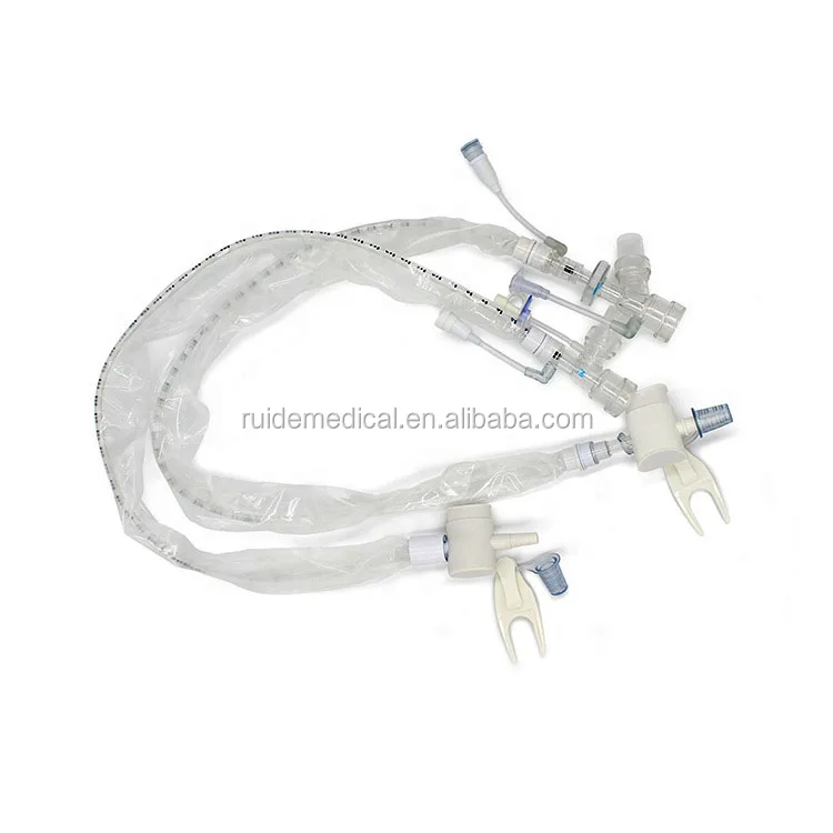 Hot selling sterile medical disposable closed suction catheter  24hours  5Fr 6Fr 7Fr 8Fr for children