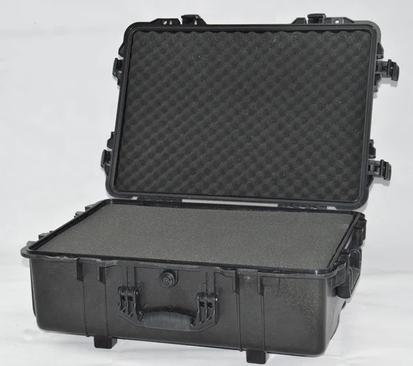 China factory waterproof ABS plastic carry case/tool box trolley case