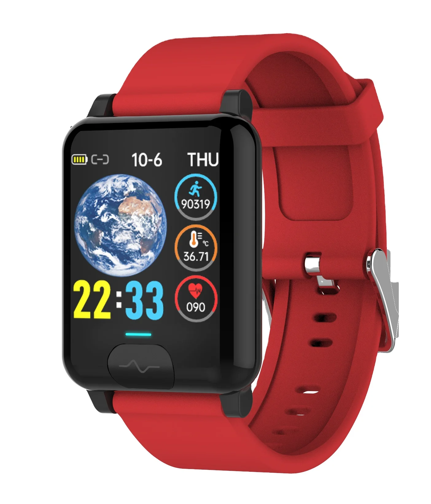 China Factory Wholesale Touch Screen ECG PPG Blood Pressure Android Smart Watch Waterproof Wearable Devices Smartwatch For Sport