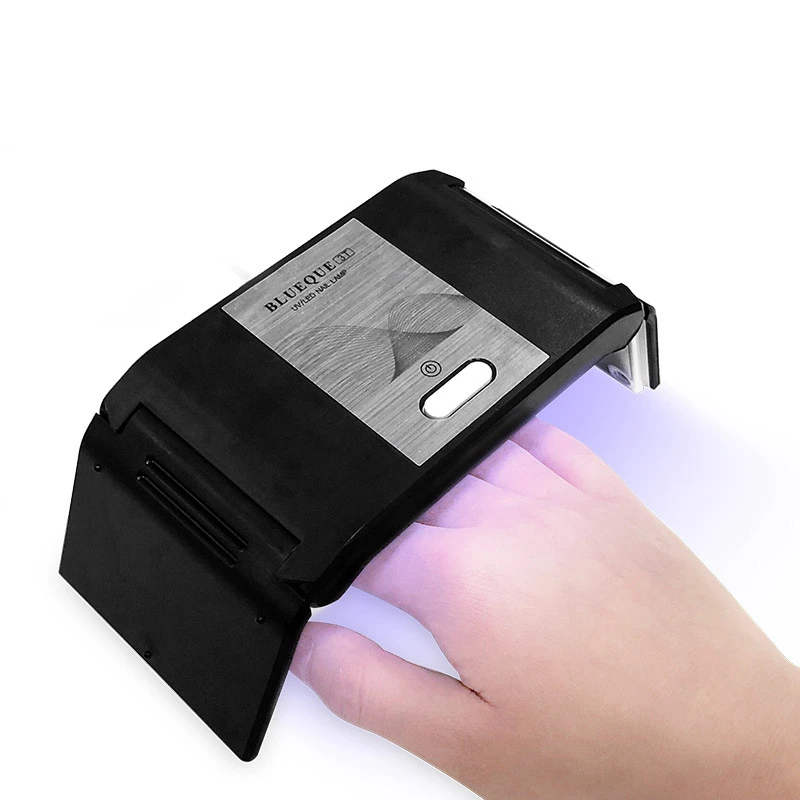 Модный нанесение логотипа на ваш выбор разъема usb 36 Вт УФ led лак для ногтей Гель-лак отверждения Сушилка портативный мини-лампы для ногтей маникюр инструмент