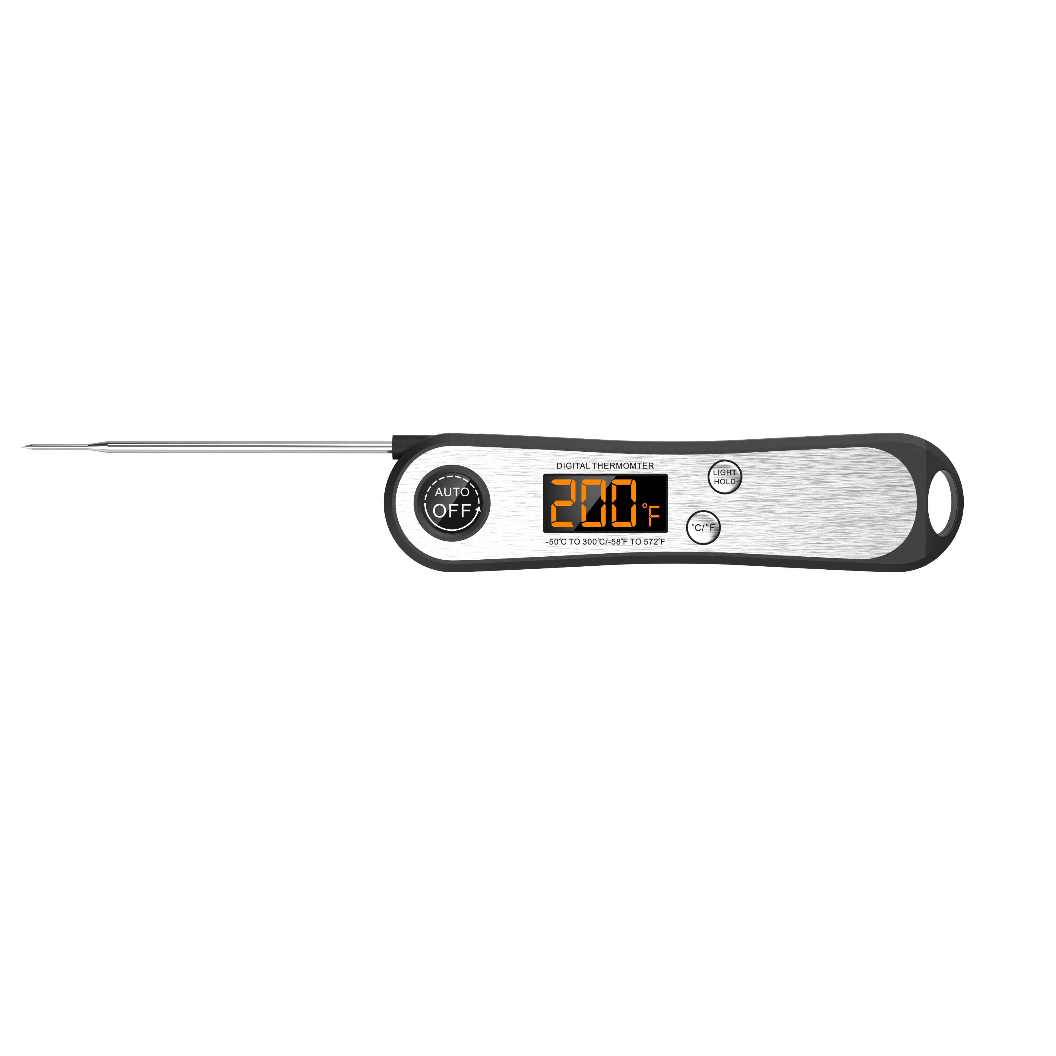 
Smart Food Thermometer Digital Small Multi-functional Thermometer for BBQ/Hot Water 
