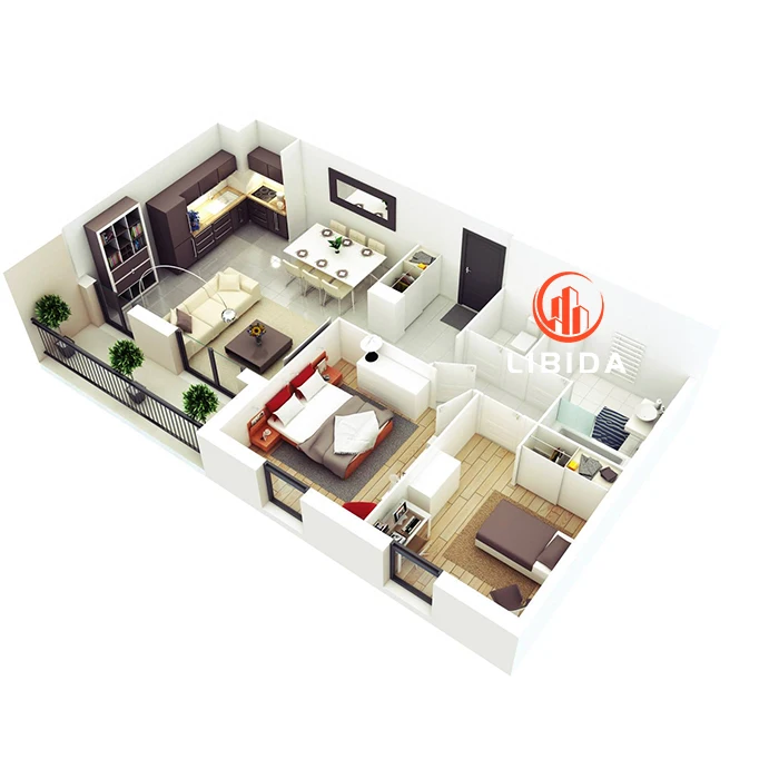 Low Price Portable Prefab Prefabricated Houses Low Cost Homes Prefab Houses