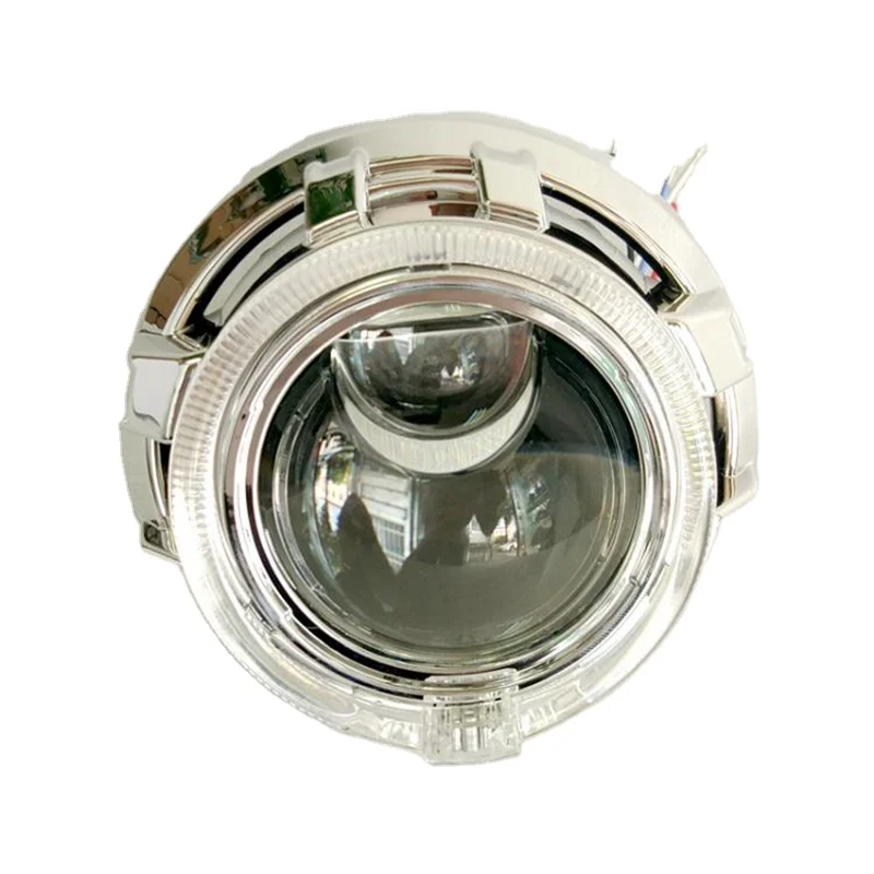LED dual-lens lens integrated headlight angel demon eyes super bright modified sea 5 seconds bright High Low Beam light