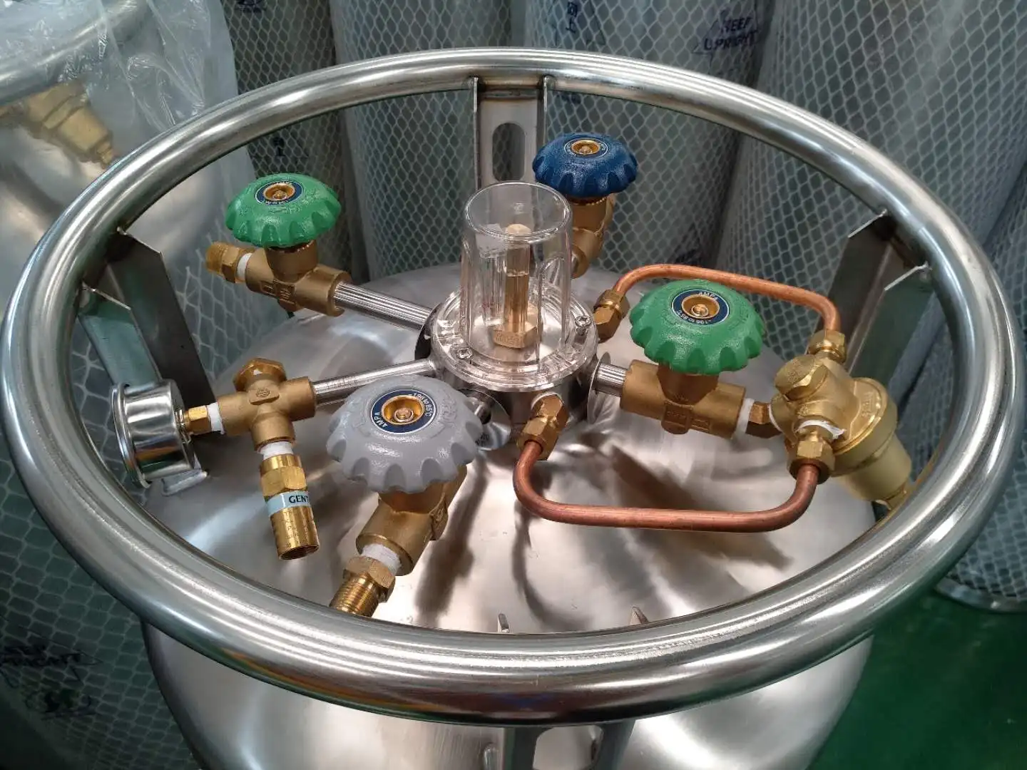 DPL450-175H High Capacity Liquid Oxygen Dewar Tank Brand New with Pump and Pressure Vessel Competitive Price