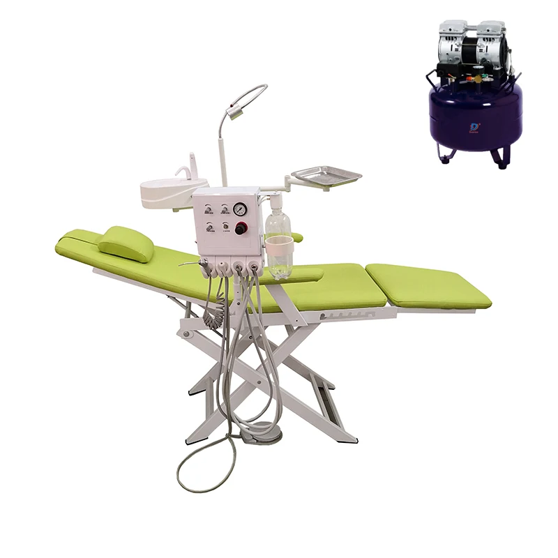  Simple and portable medical manual mechanical dental chair hospital stomatology
