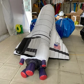Inflables de publicidad Advertising Promotion Giant inflatable space shuttle Model balloon inflatable spaceship