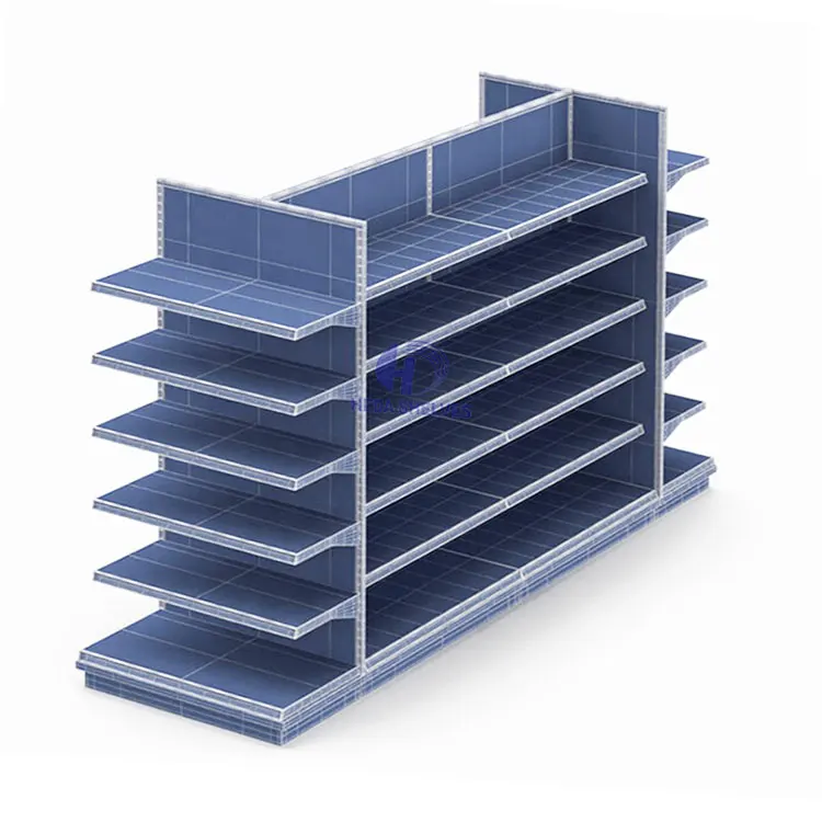 Customized Functional factory price experienced OEM/ODM service gondola and store shelving for shops supermarket racks