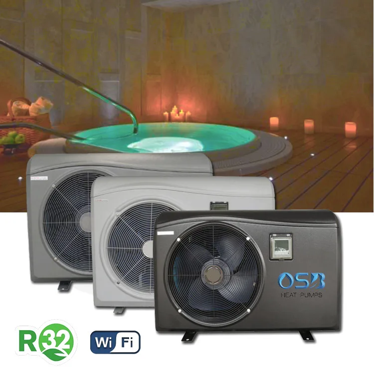 OSB Wifi Inverter Heat Pump Factory R32  DC Inverter Swimming Pool Heat Pump Water Heater Pool Heater