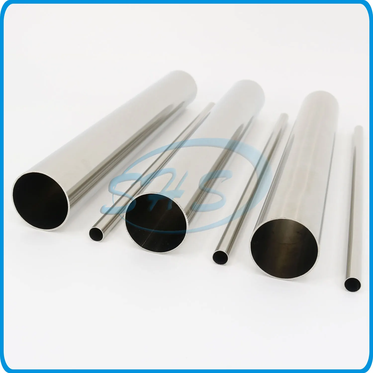 SUS ASTM CE standard stainless steel 316L grade round pipe / tube with polishing surface for mall hotel railing decorative pipe
