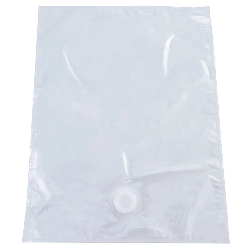 custom cartoon plastic 1 5 liter gallon 20kg big aseptic bag in a box with spout for tomato paste coffee fruit pure pulp