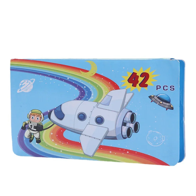 Children Art Coloring Painting Set Plastic Box 42pcs Art Professional Painting Set weibo kids art set kawaii
