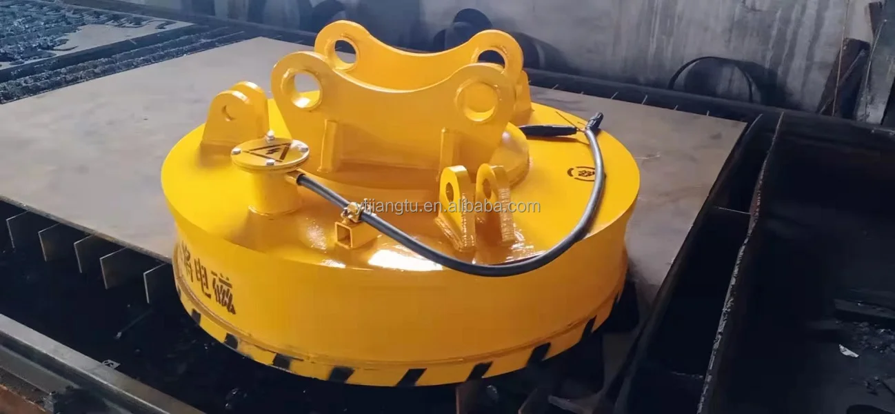 magnet to suit excavator excavator electromagnetic chuck sucker