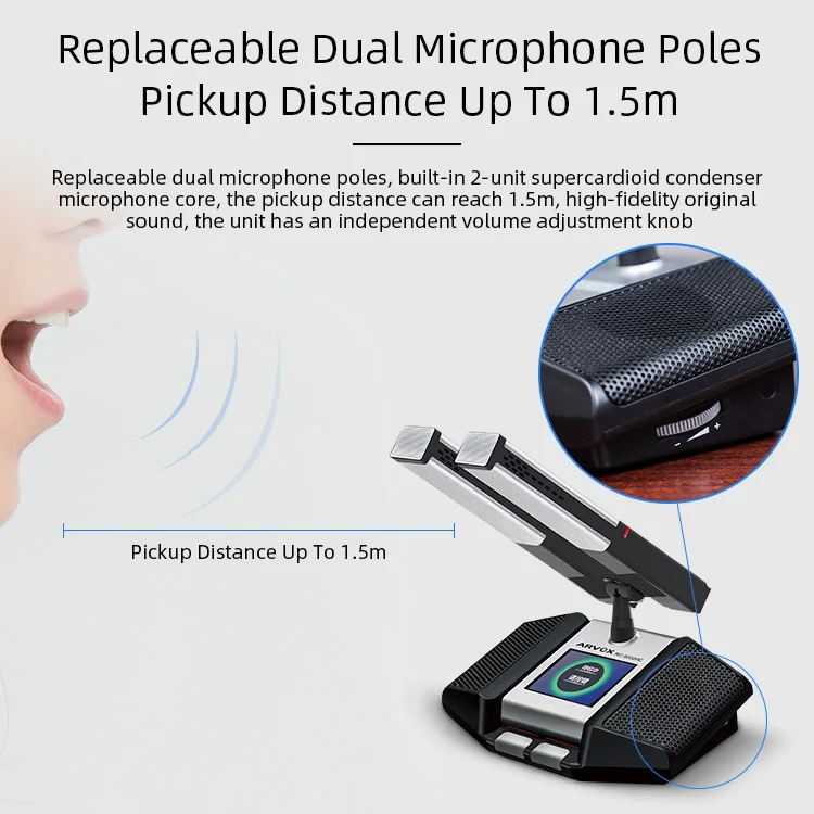 RC-8202 wireless conference microphone