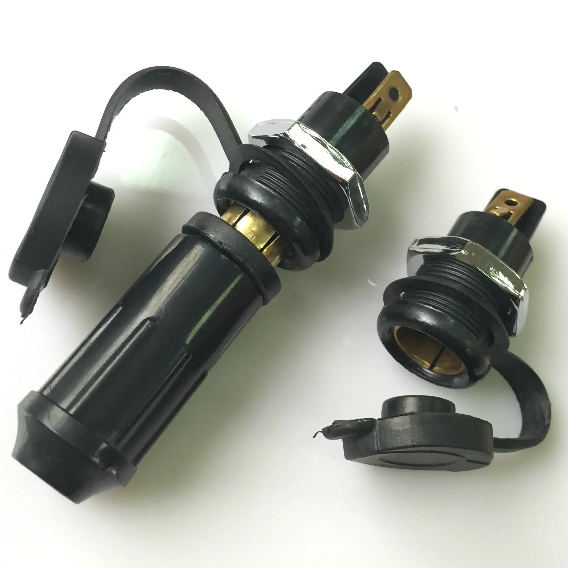 12v 24v heavy duty auto truck car cigarette lighter plug