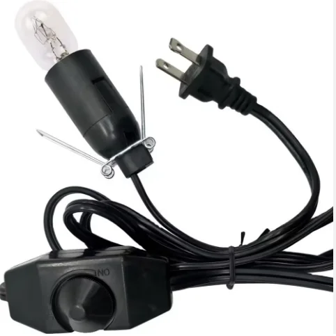 Wholesale 1.5/2/2.5M Himalayan Salt Lamp Power Cord UK Plug with Dimmer salt lamp