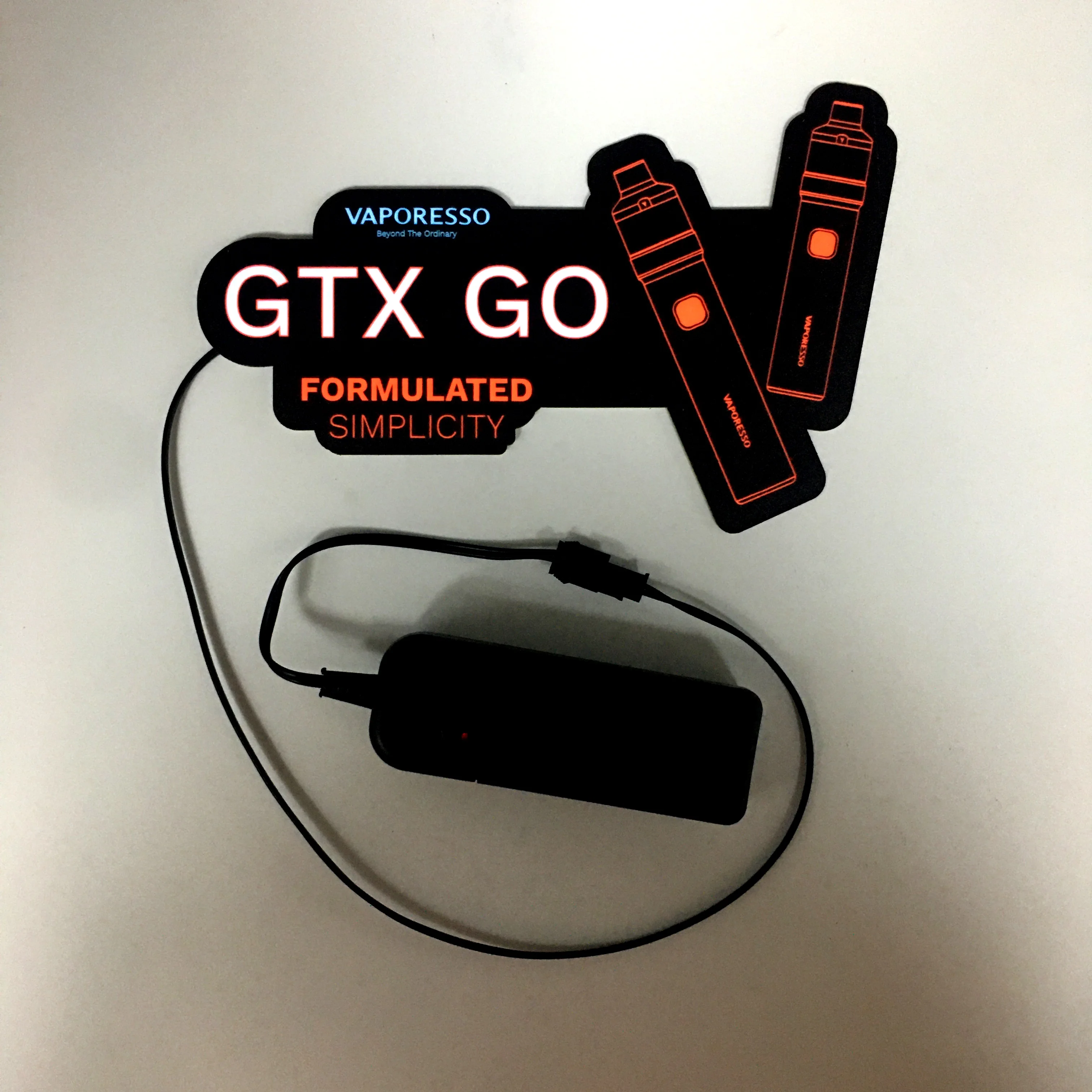 Factory direct sale EL animated panel self-adhesive EL sticker battery powered Diecut shape acceptable