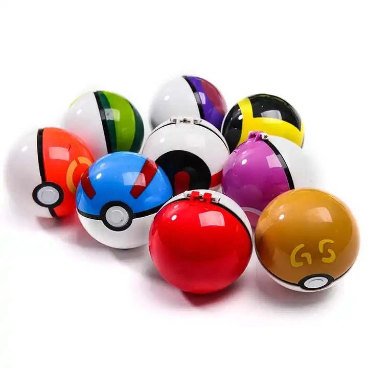 21 стиль Классическая 7 см Poke mon Pokeball ПВХ игрушка с мини фигуркой внутри покемонов мяч капсула игры игрушки подарок для детей