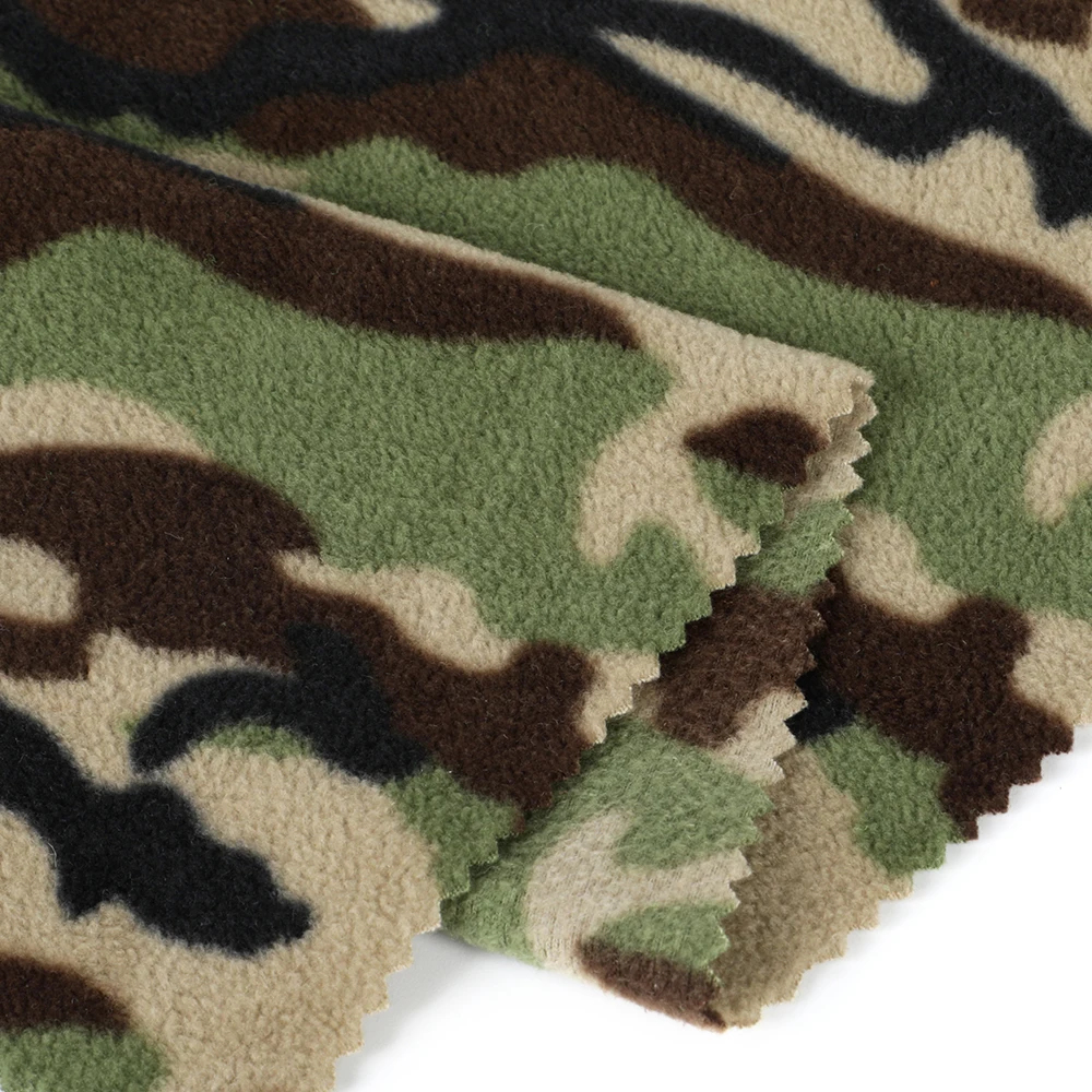 Honest manufacturer printed soft plush comfort microfiber flannel fleece 100% polyester fabric for bedsheet mattress