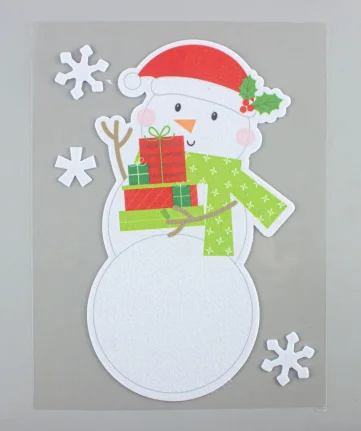 Factory price hot sale children cartoon stickers cartoon  3D stereo stickers for  christmas decoration