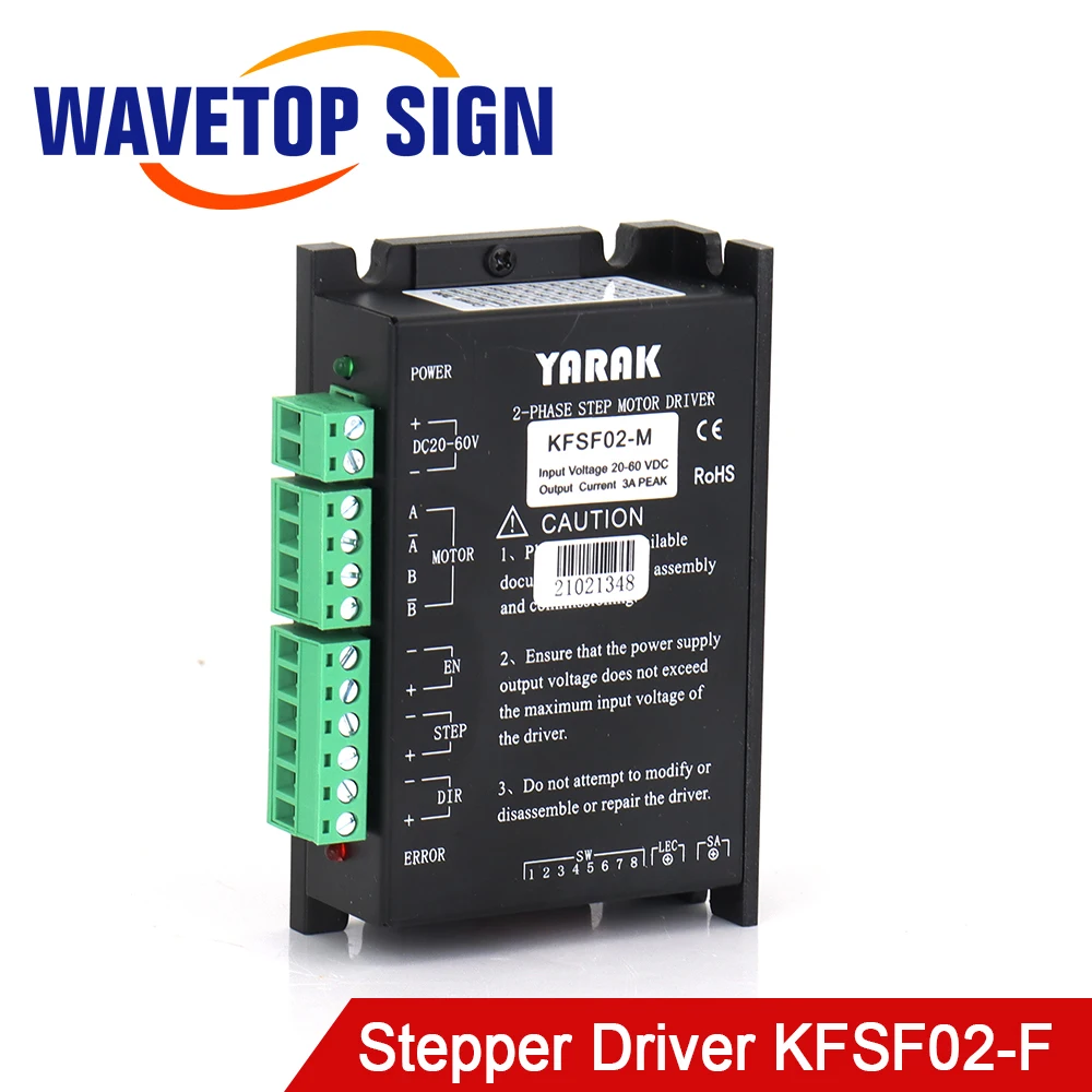 WaveTopSign Yueming Stepper Motor Driver YARAK KFSF02-M Instead Y2S3060-M for Laser Engraving and Cutting Machine