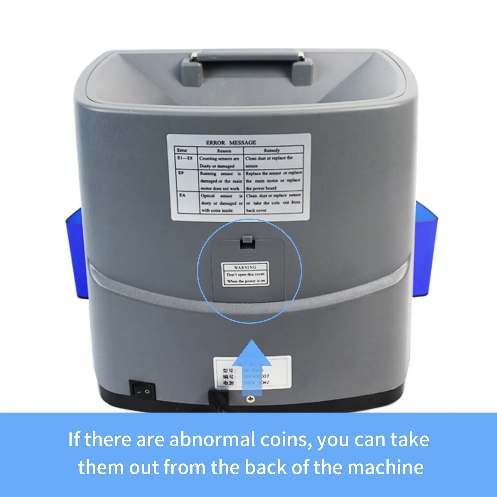 High Quality Coin Counters Sorters Machines Automatic Electronic Digital Sensor USD EUR LCD Display Contador De Monedas
