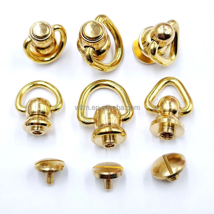 High quality metal tassel end caps for handbag