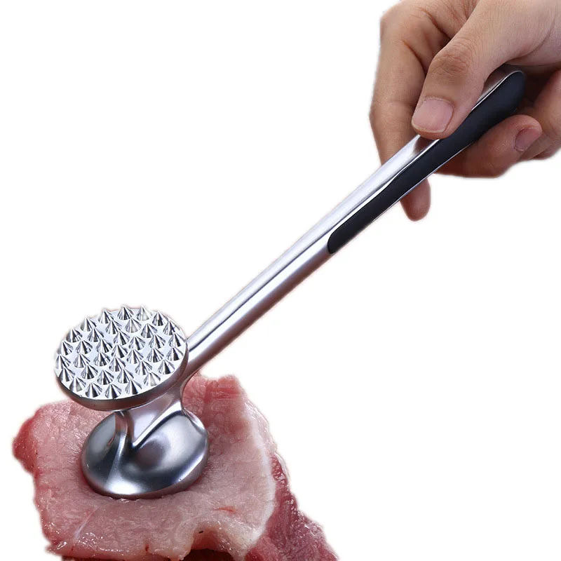 Zinc Alloy Meat Hammer Pork Steak Hammer Creative Kitchen Tools Meat Hammer